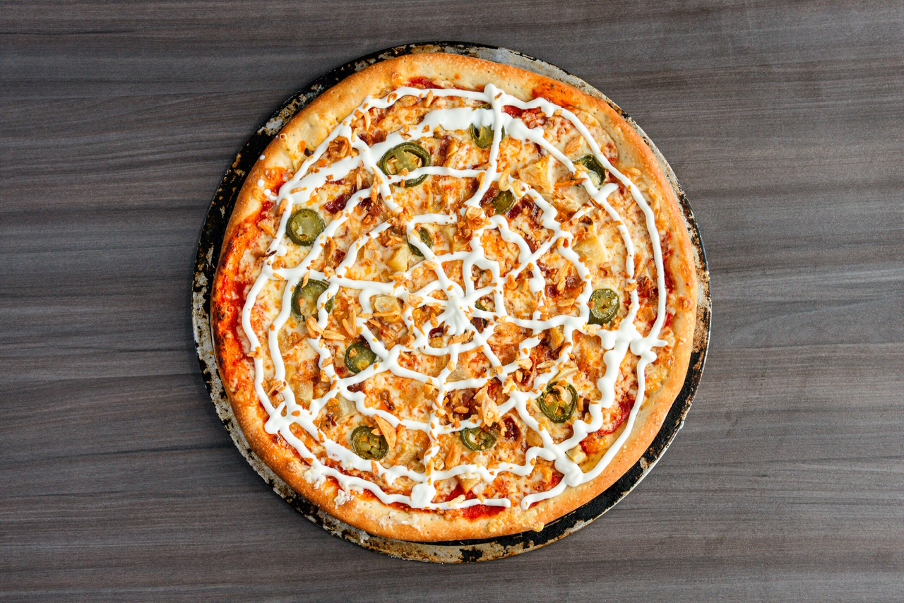 Spicy Pierogi Pizza